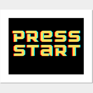 Press Start 1.1 Posters and Art